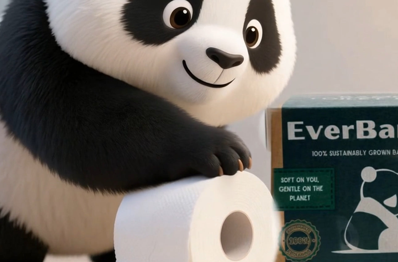 100% Bamboo Toilet Paper